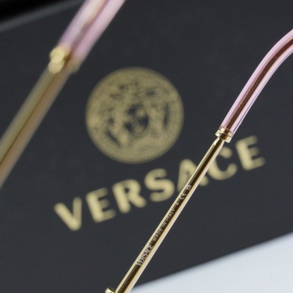 Versace Pink and Gold Sunglasses